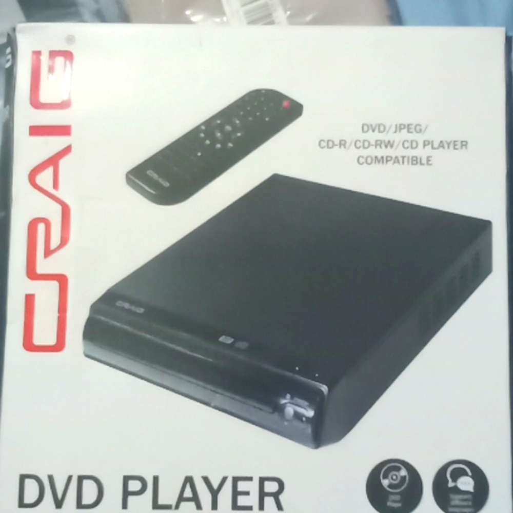 Craig brand DVD player
